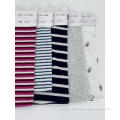 100% Polyester Knitted Stripe Velvet Fabric For Clothes